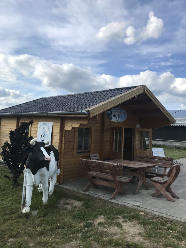 Milchtankstelle in Groß Kiesow